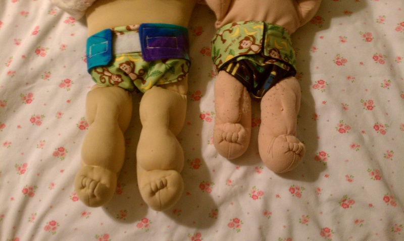 Scrappy doll diaper with free shipping